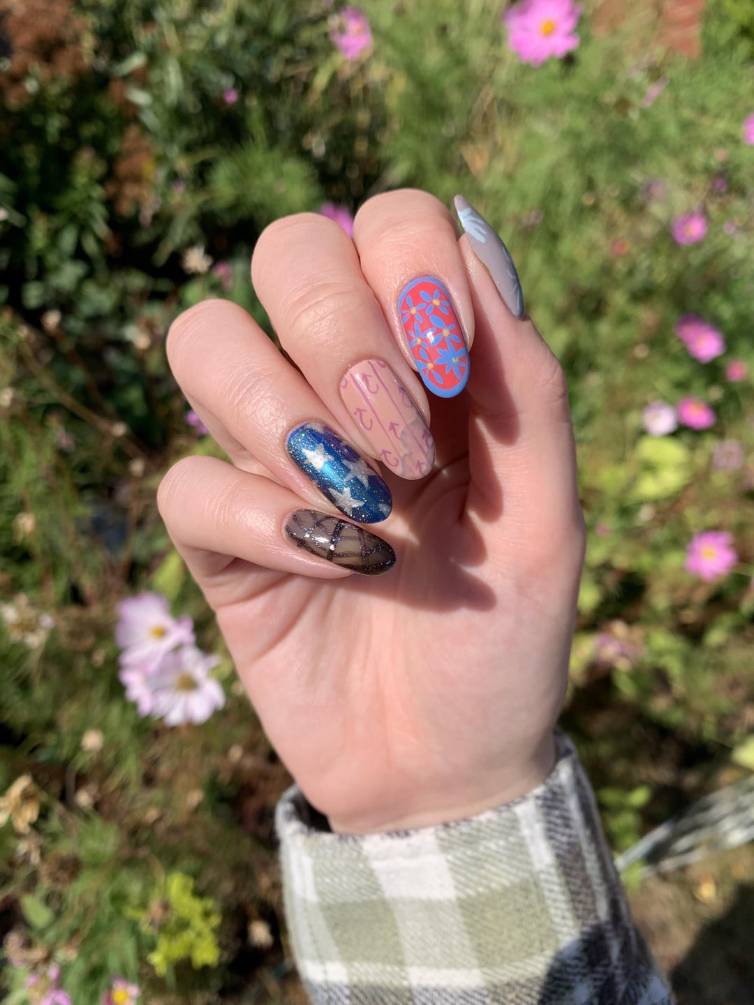 Coraline Nail Art! 🧵🪡 Beauty, Makup, and Cosmetics