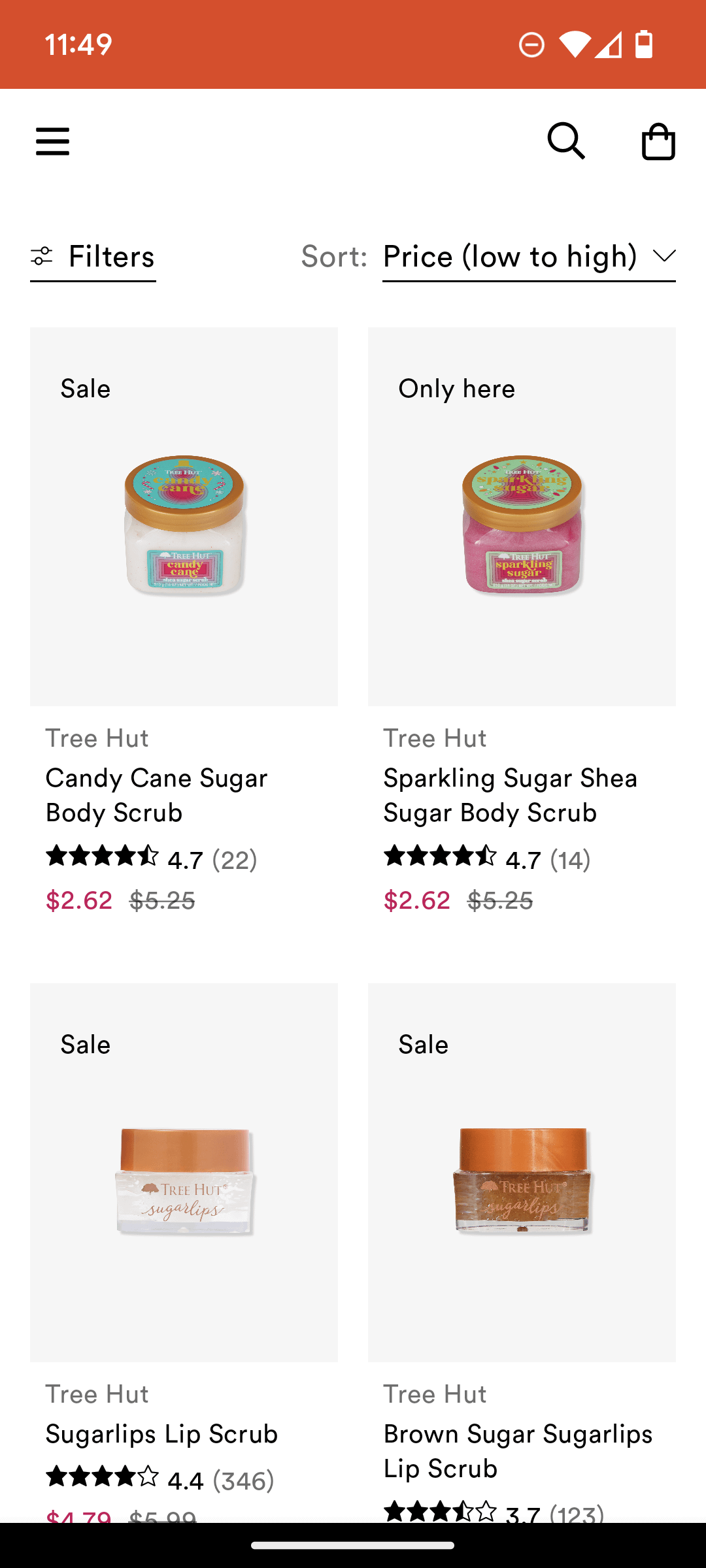 seasonal-tree-hut-scrub-clearance-at-ulta-cosmestic-com-beauty