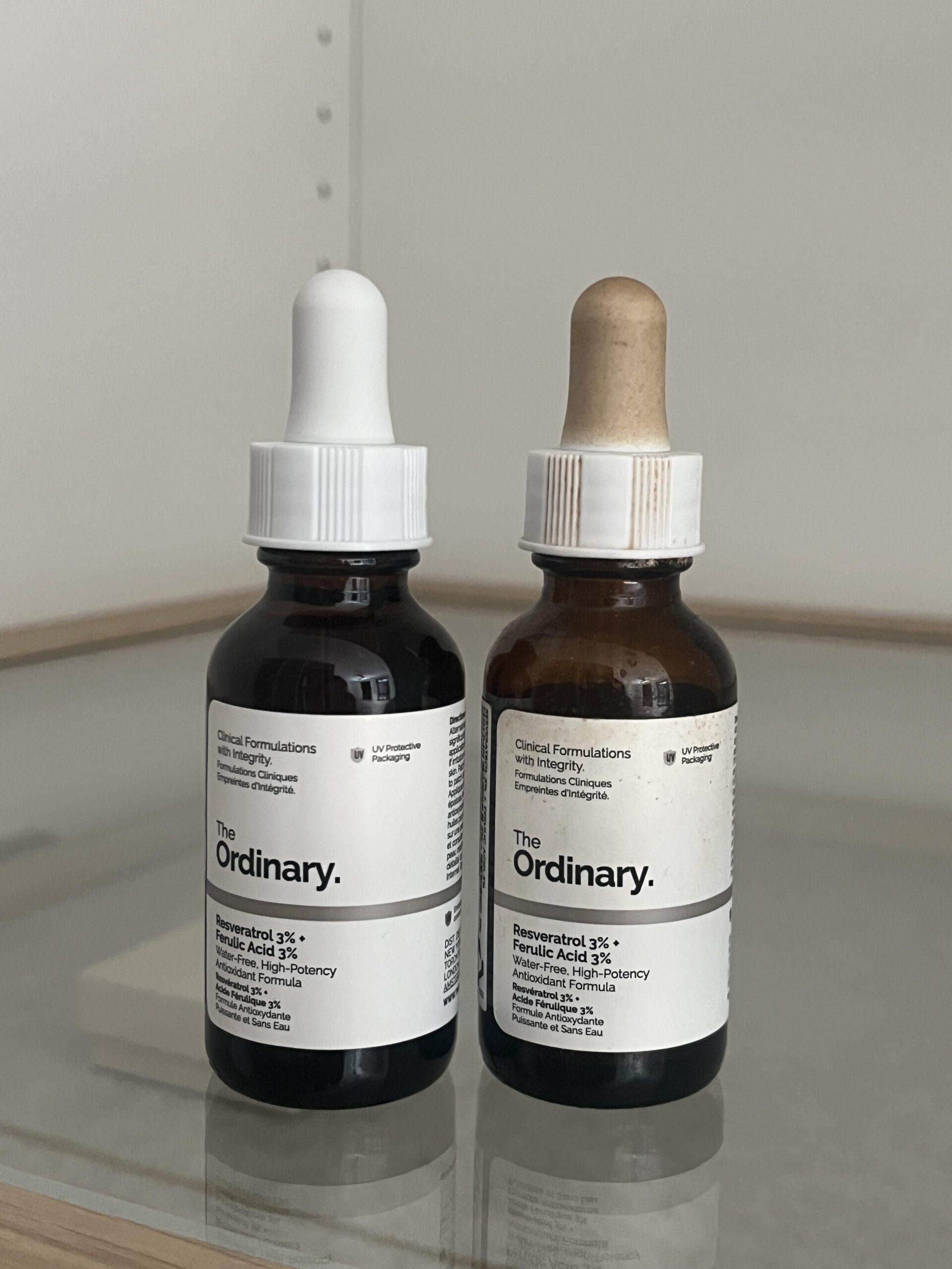 The ordinary resveratrol serum & its replacement