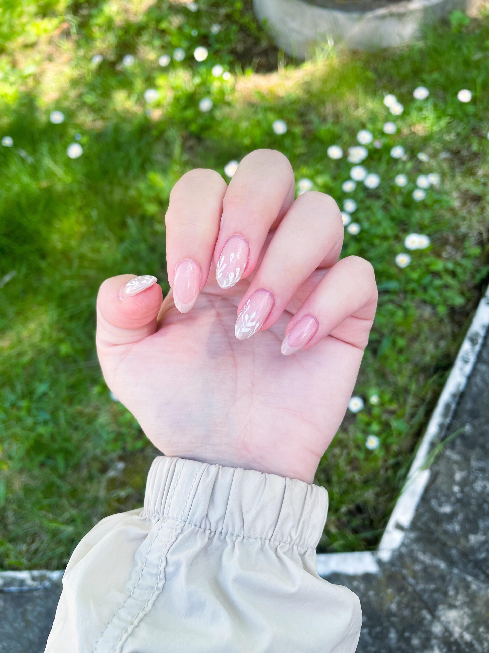 Spring French Nails Beauty, Makup, and Cosmetics