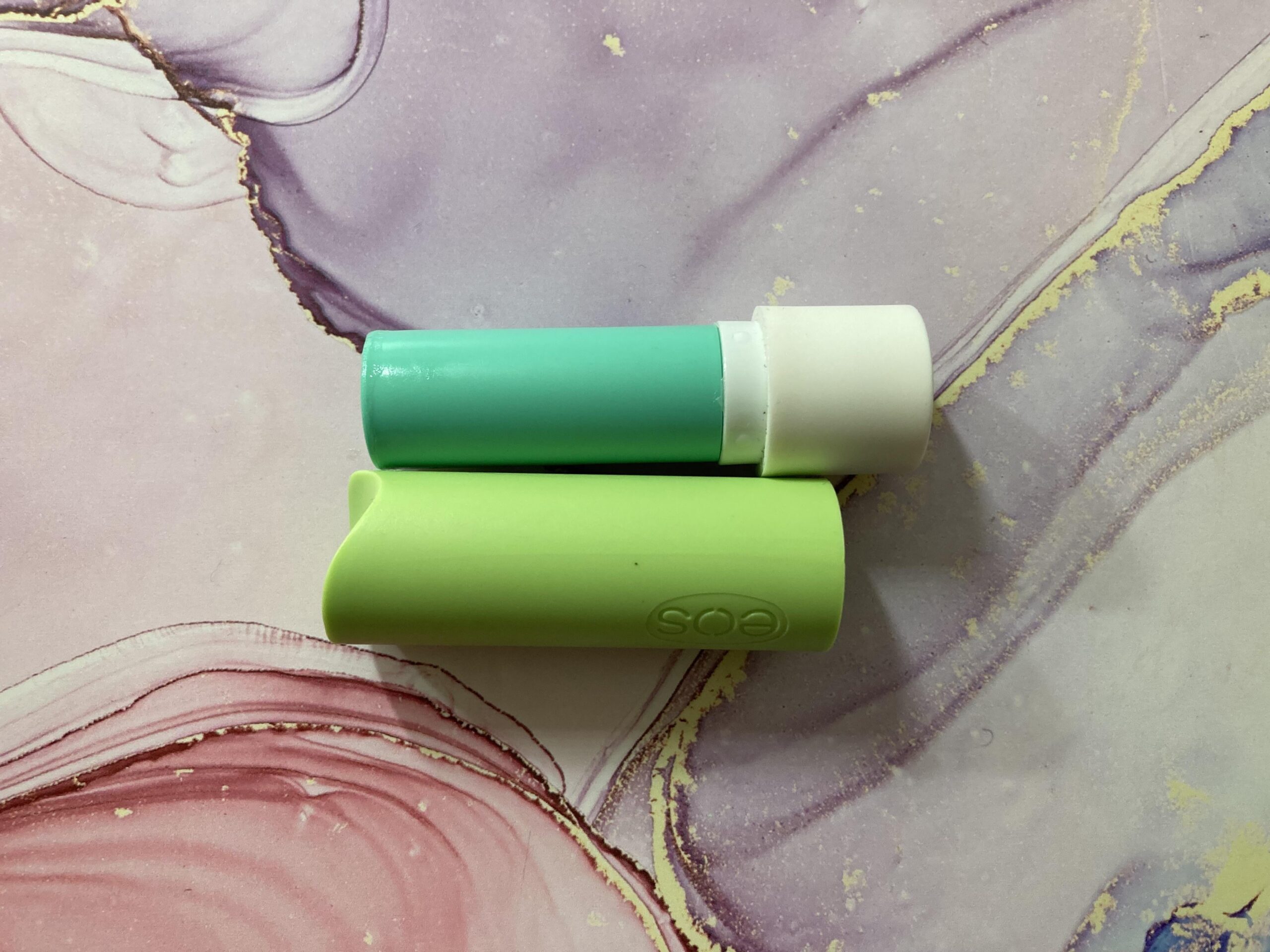 EOS Lip Balm Rainbow Sherbet Beauty, Makup, and